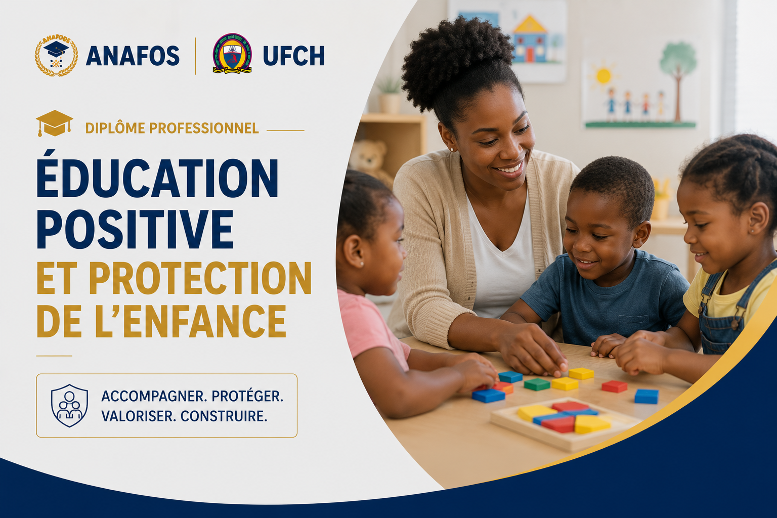 Éducation positive positive et protection de l'enfance